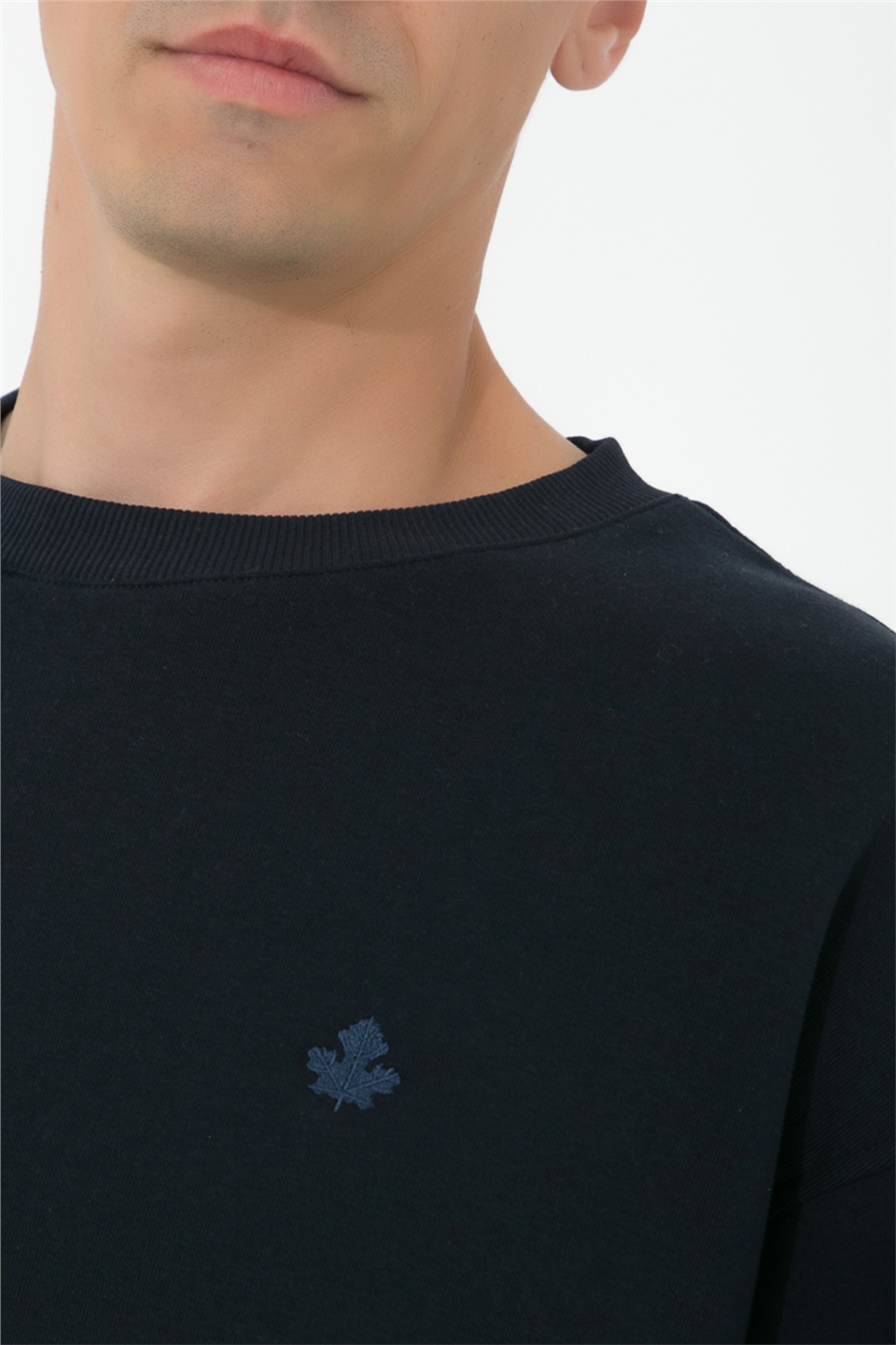 ADAM BOXES Oversize O-Yaka Sweatshirt N-Alinda - Lacivert