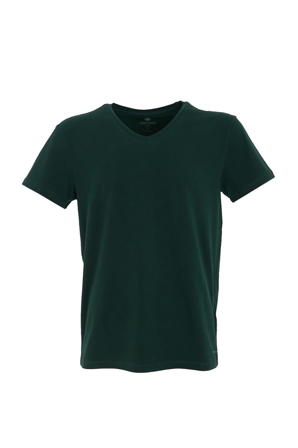 ADAM BOXES V Yaka T-shirt N-Simplo - Koyu Yeşil