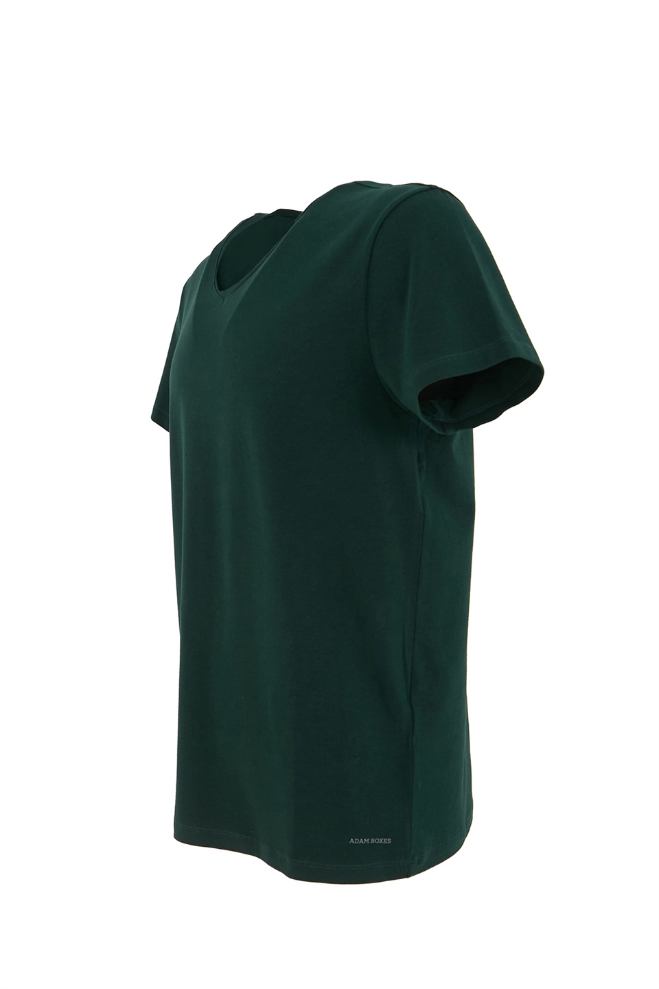 ADAM BOXES V Yaka T-shirt N-Simplo - Koyu Yeşil