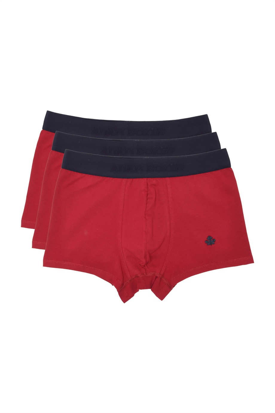 ADAM BOXES Boxer Trunk Neo-Gracia 
3lü Paket - Bordo