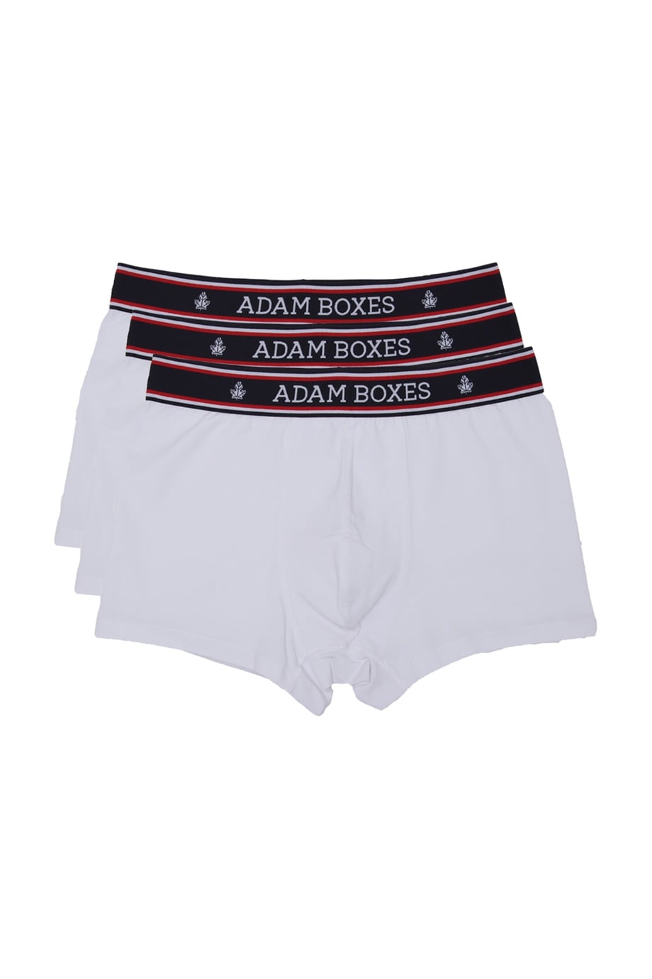 ADAM BOXES Boxer Trunk Neo-Maritime 
3lü Paket - Beyaz