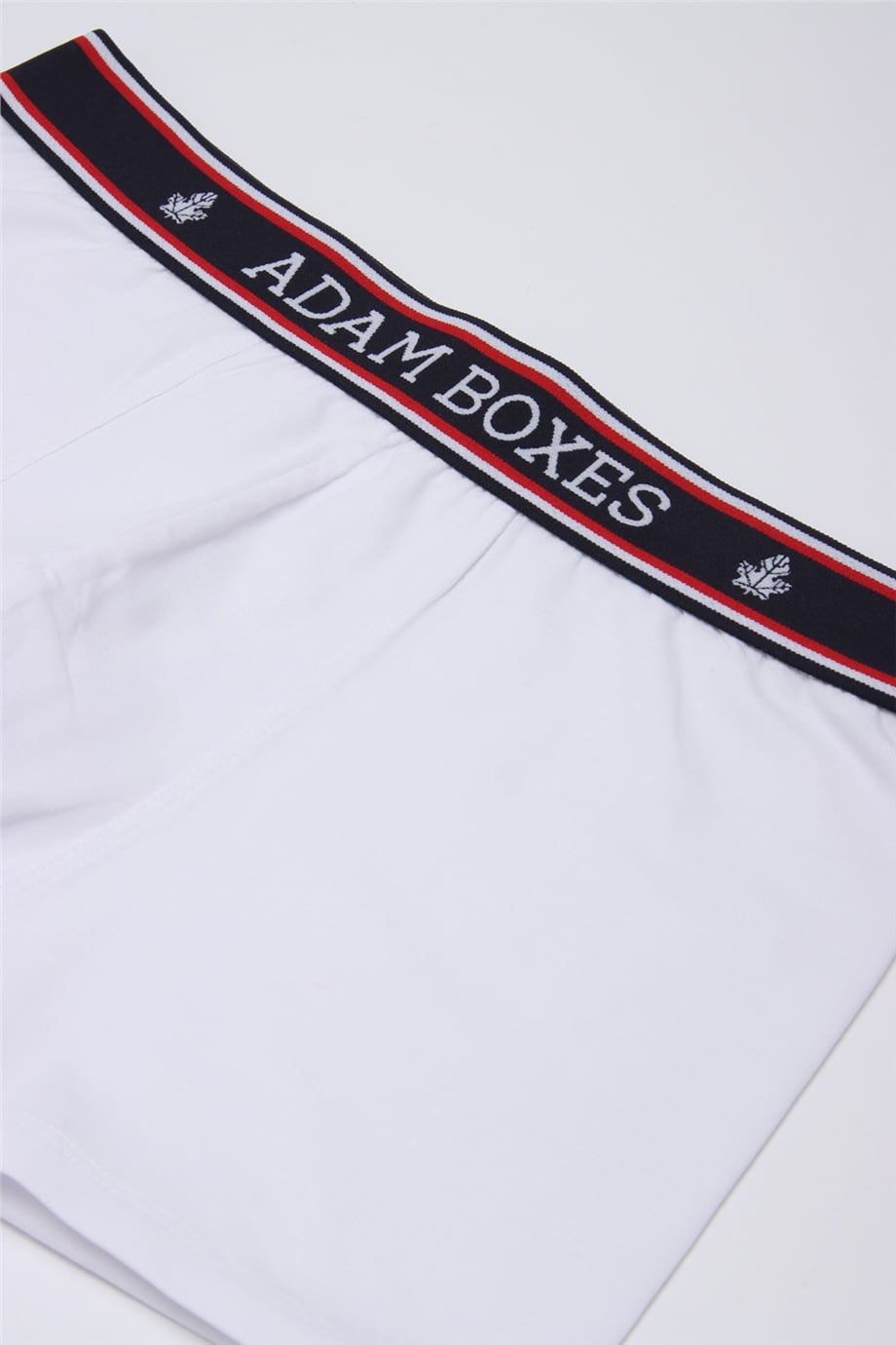 ADAM BOXES Boxer Trunk Neo-Maritime 
3lü Paket - Beyaz