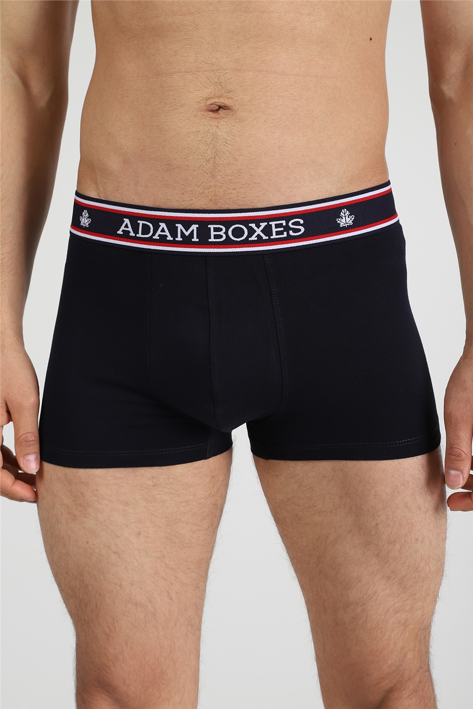 ADAM BOXES Boxer Trunk Neo-Maritime 
3lü Paket - Lacivert