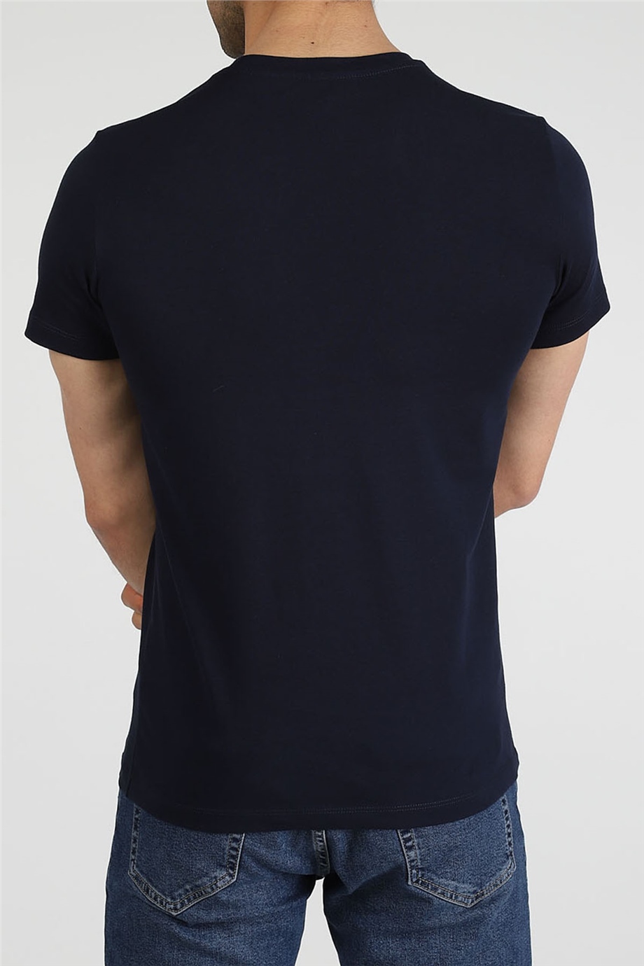 ADAM BOXES O Yaka T-shirt Neo-Premier - Lacivert