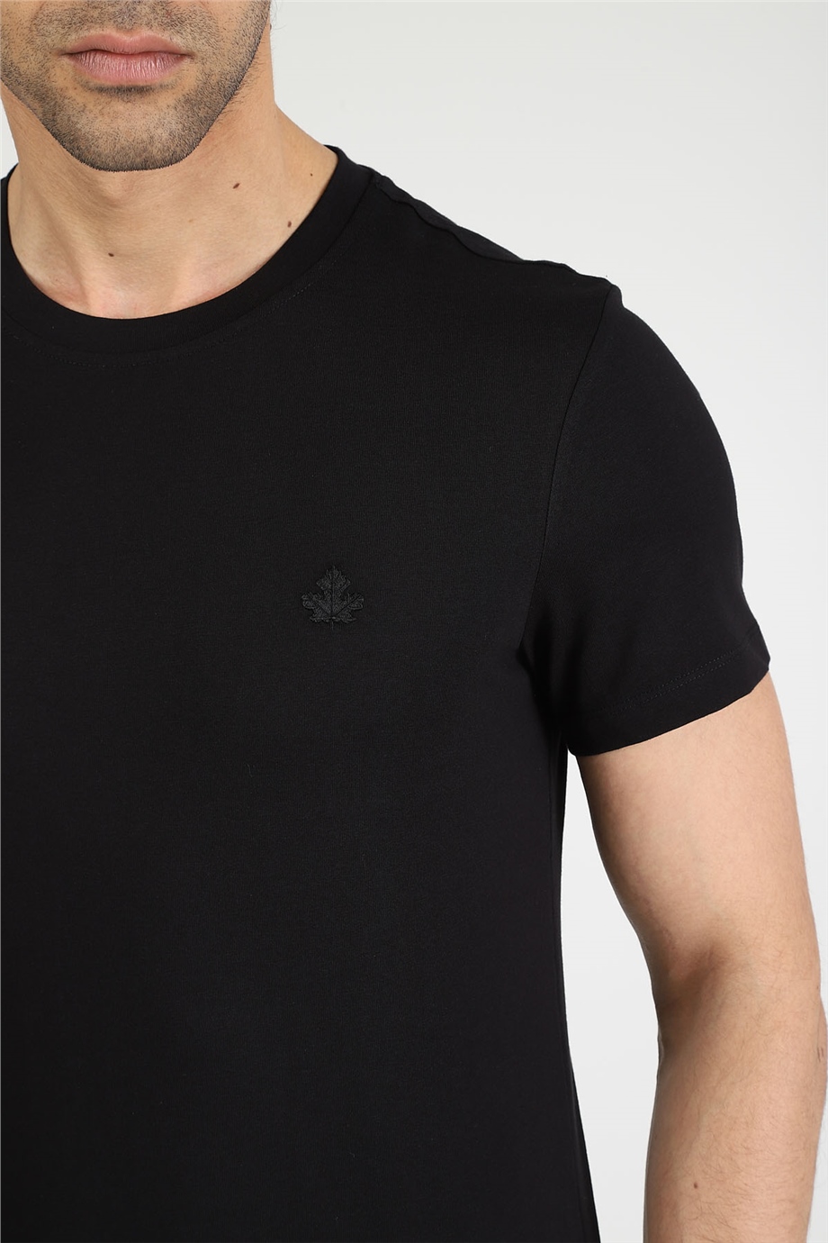 ADAM BOXES O Yaka T-shirt Neo-Premier - Siyah