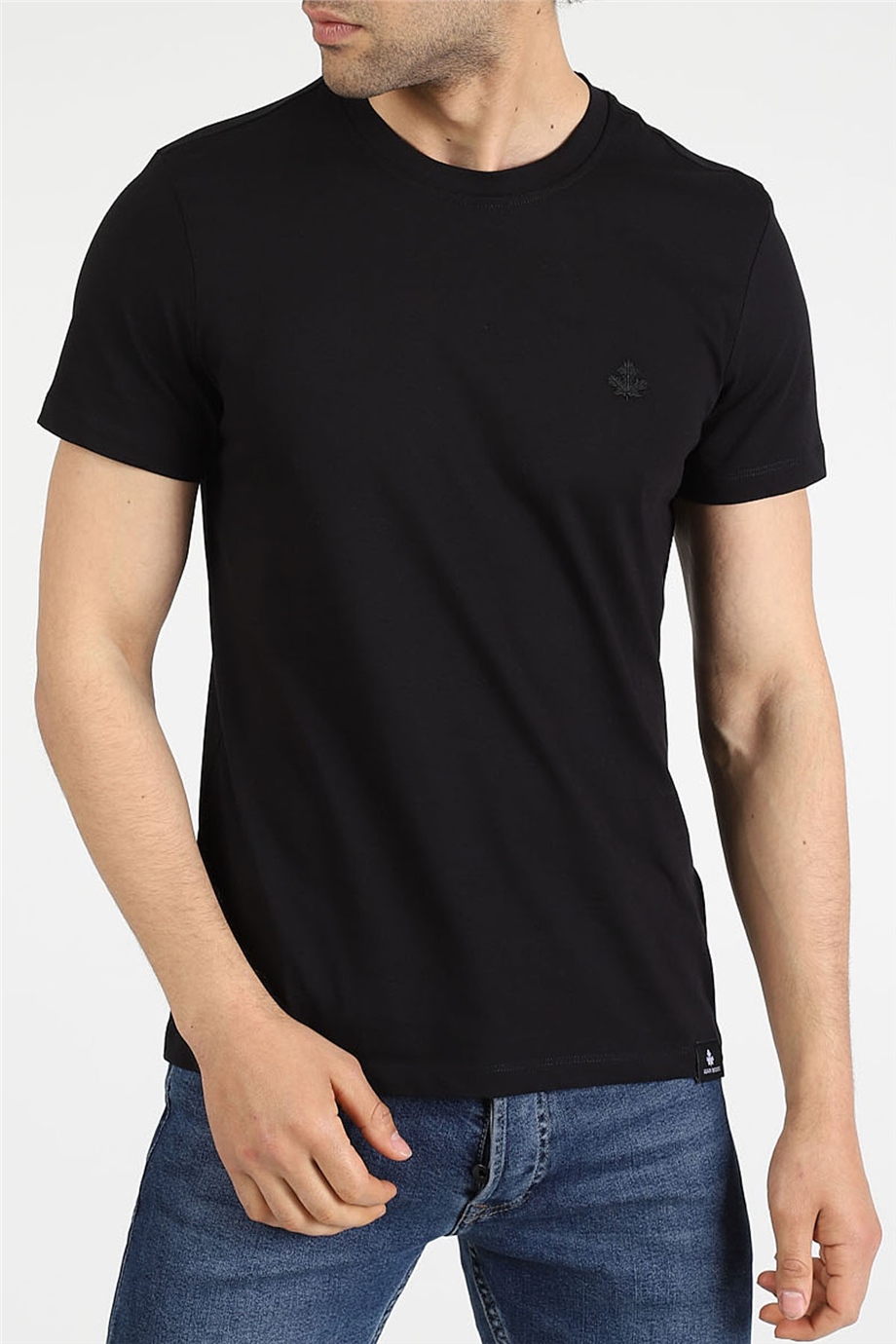ADAM BOXES O Yaka T-shirt Neo-Premier - Siyah