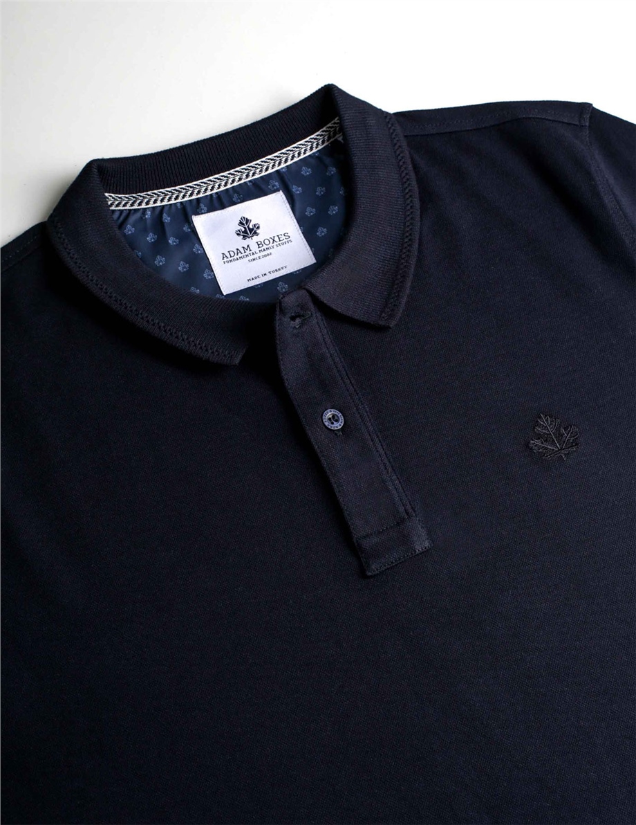 ADAM BOXES Polo Yaka T-shirt Neo-Tune - Lacivert