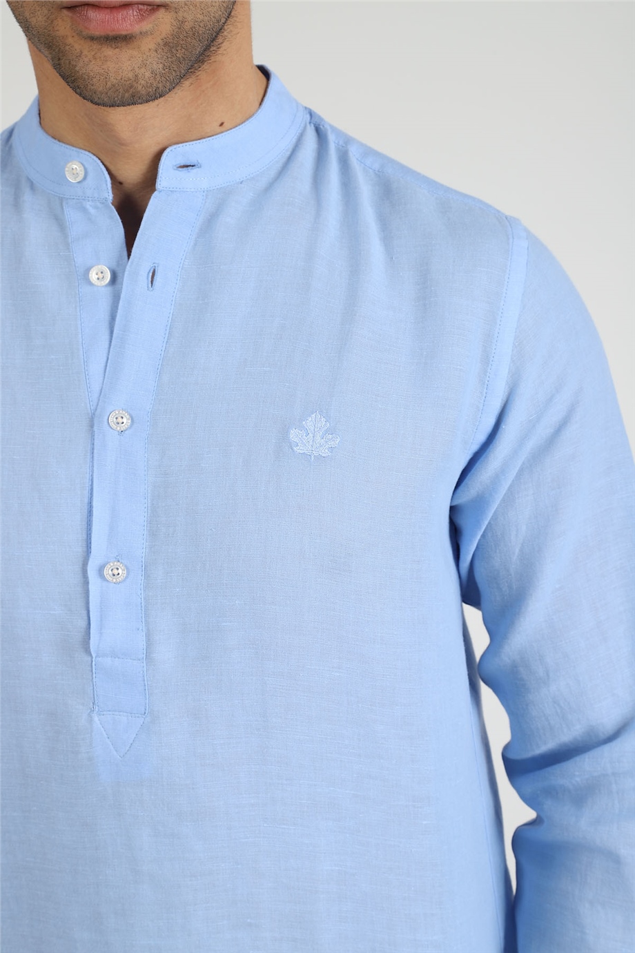 ADAM BOXES Slim Fit Gömlek Neo-Tranquil - Açık Mavi