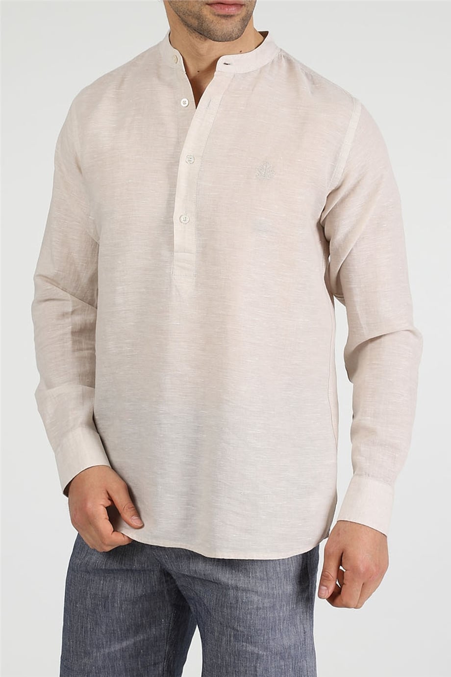 ADAM BOXES Slim Fit Gömlek Neo-Tranquil - Bej