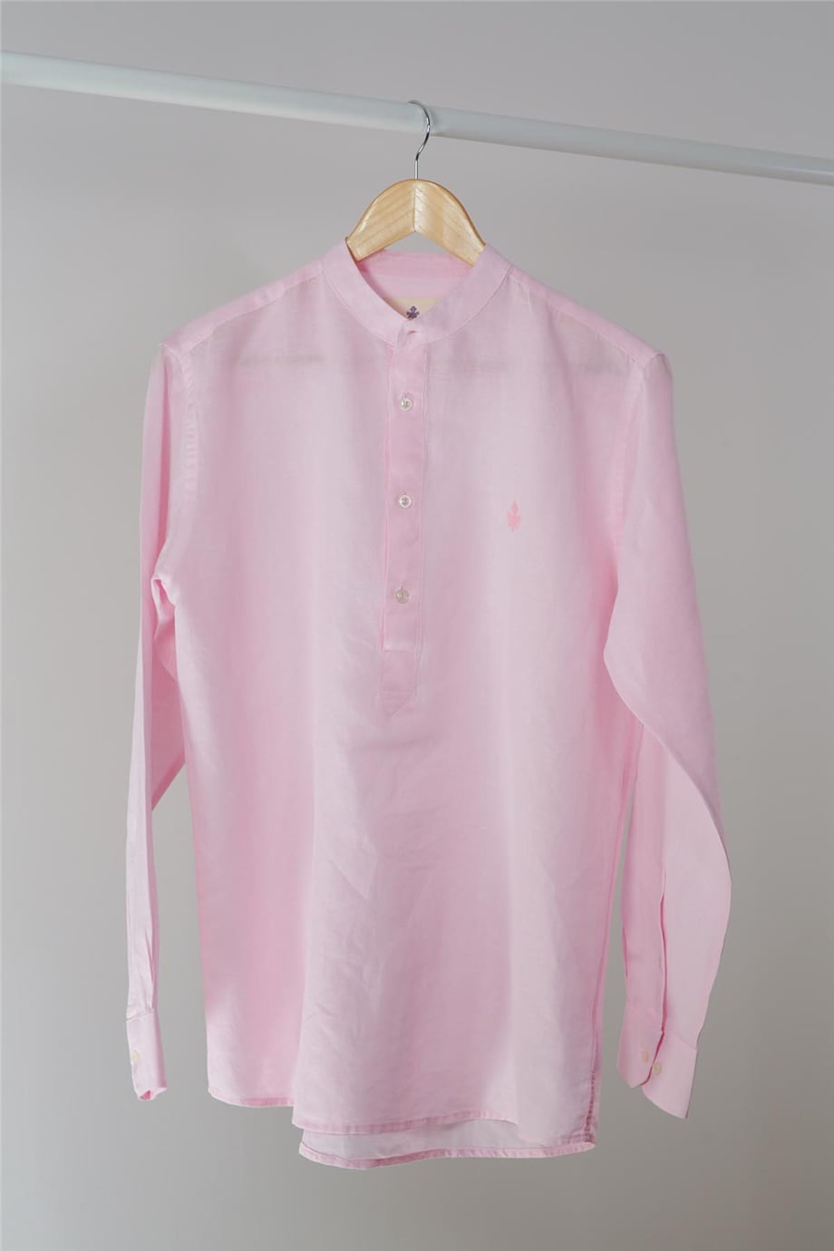 ADAM BOXES Slim Fit Gömlek Neo-Tranquil - Toz Pembe