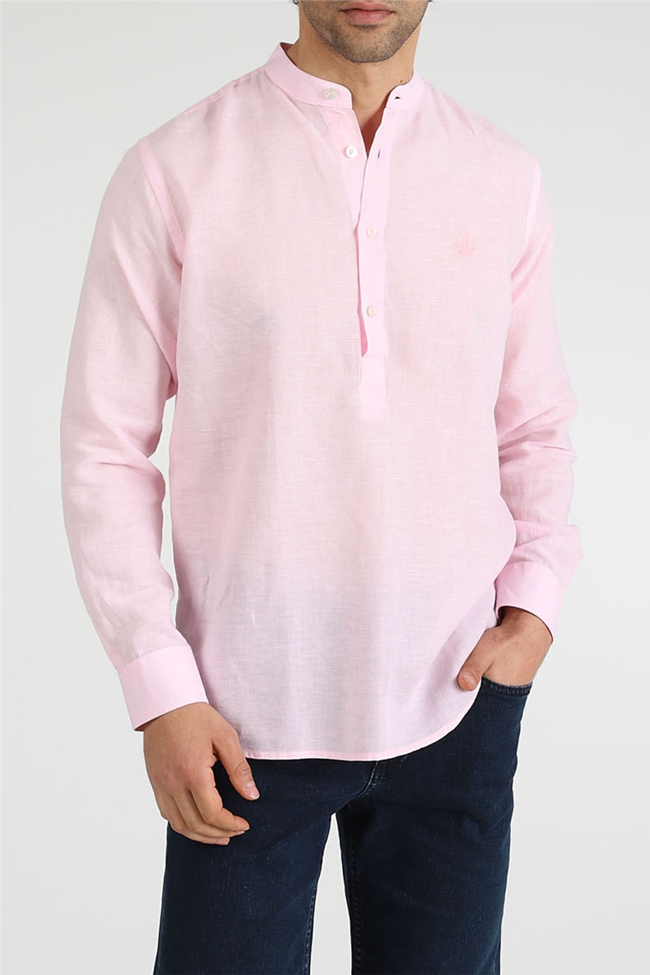 ADAM BOXES Slim Fit Gömlek Neo-Tranquil - Toz Pembe
