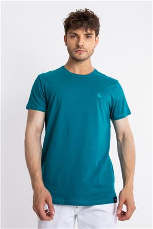 ADAM BOXES O-Yaka T-shirt Premiver - Göl Yeşili