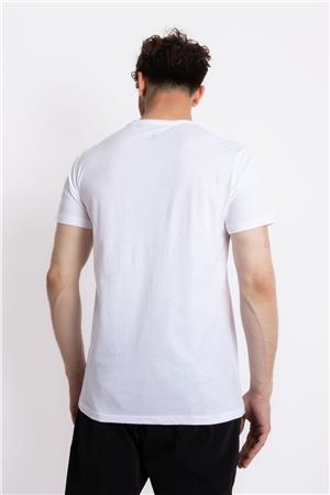 ADAM BOXES Baskılı O-Yaka T-shirt Anillo - Beyaz