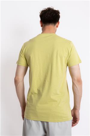 ADAM BOXES O-Yaka Cepli T-shirt Bolsillo - Açık Haki
