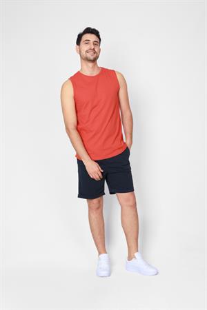 ADAM BOXES O-Yaka Kolsuz T-shirt Cuerposino - Turuncu
