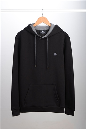 ADAM BOXES Kapüşonlu Sweatshirt N-Siangela - Siyah