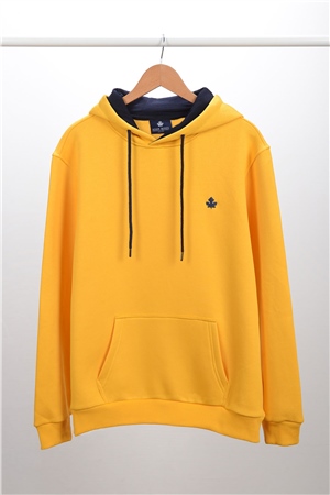 ADAM BOXES Kapüşonlu Sweatshirt N-Siangela - Sarı