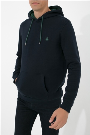 ADAM BOXES Kapüşonlu Sweatshirt N-Siangela - Lacivert