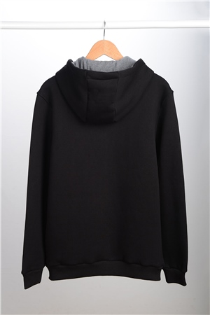 ADAM BOXES Kapüşonlu Sweatshirt N-Siangela - Siyah