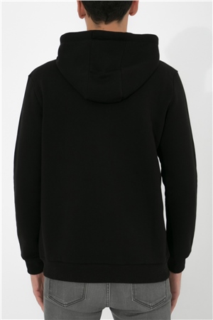 ADAM BOXES Kapüşonlu Sweatshirt N-Siangela - Siyah