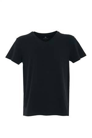 ADAM BOXES V Yaka T-shirt N-Simplo - Lacivert