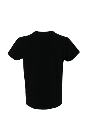 ADAM BOXES V Yaka T-shirt N-Simplo - Siyah