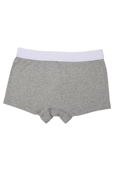 ADAM BOXES Boxer Trunk Neo-Cosy 
3lü Paket - Gri