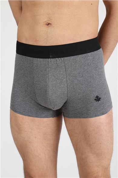 ADAM BOXES Boxer Trunk Neo-Cosy 
3lü Paket - Siyah, Antrasit