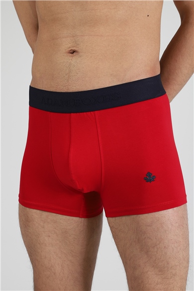 ADAM BOXES Boxer Trunk Neo-Gracia 
3lü Paket - Lacivert, Koyu Yeşil, Kırmızı