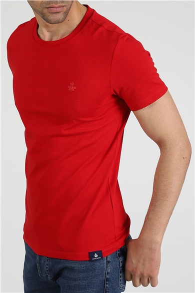 ADAM BOXES O Yaka T-shirt Neo-Premier - Kırmızı