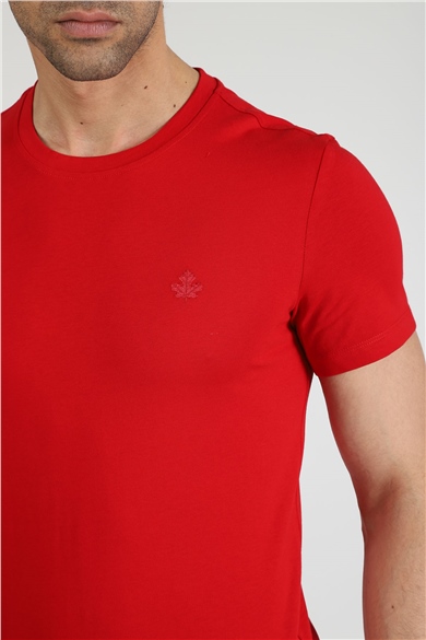 ADAM BOXES O Yaka T-shirt Neo-Premier - Kırmızı
