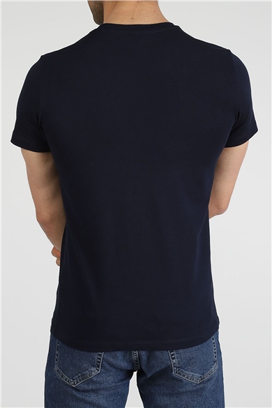 ADAM BOXES O Yaka T-shirt Neo-Premier - Lacivert