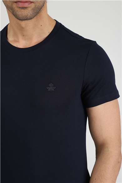 ADAM BOXES O Yaka T-shirt Neo-Premier - Lacivert