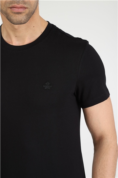 ADAM BOXES O Yaka T-shirt Neo-Premier - Siyah