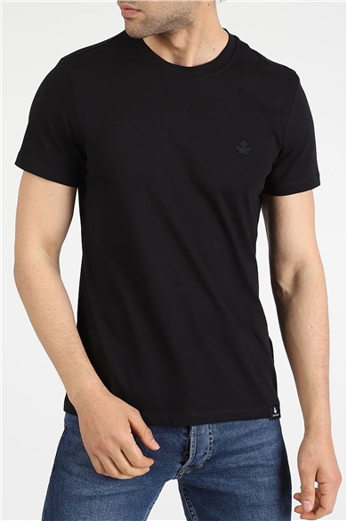 ADAM BOXES O Yaka T-shirt Neo-Premier - Siyah
