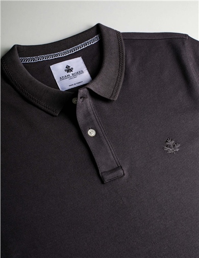 ADAM BOXES Polo Yaka T-shirt Neo-Essential - Antrasit