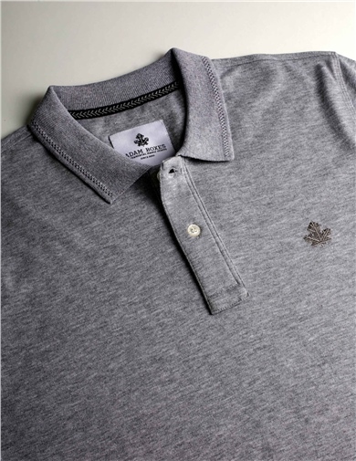 ADAM BOXES Polo Yaka T-shirt Neo-Essential - Gri