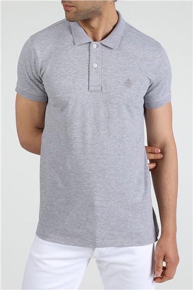 ADAM BOXES Polo Yaka T-shirt Neo-Essential - Gri