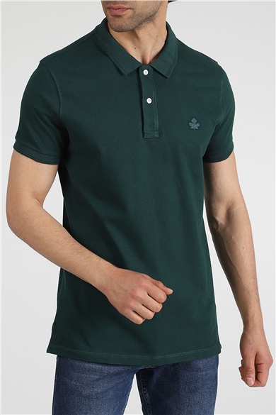 ADAM BOXES Polo Yaka T-shirt Neo-Essential - Koyu Yeşil