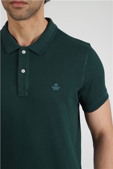 ADAM BOXES Polo Yaka T-shirt Neo-Essential - Koyu Yeşil