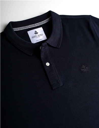 ADAM BOXES Polo Yaka T-shirt Neo-Essential - Lacivert