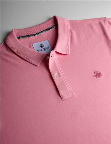 ADAM BOXES Polo Yaka T-shirt Neo-Essential - Pembe
