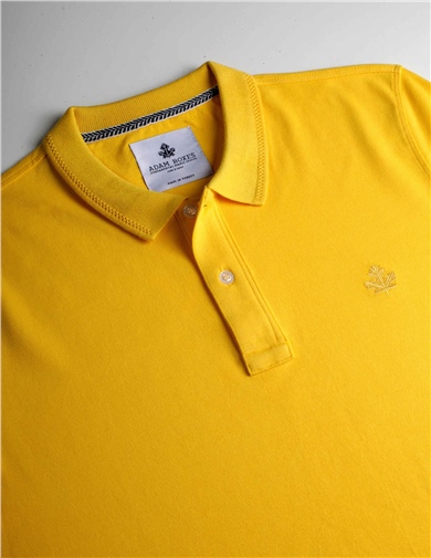 ADAM BOXES Polo Yaka T-shirt Neo-Essential - Sarı