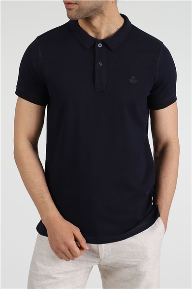 ADAM BOXES Polo Yaka T-shirt Neo-Tune - Lacivert