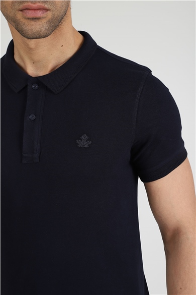 ADAM BOXES Polo Yaka T-shirt Neo-Tune - Lacivert