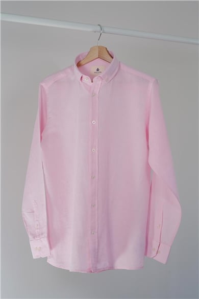 ADAM BOXES Relaxed Fit Gömlek Neo-Epherest - Toz Pembe