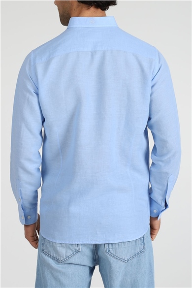ADAM BOXES Slim Fit Gömlek Neo-Epherest - Açık Mavi