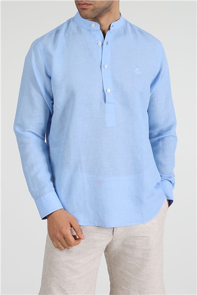 ADAM BOXES Slim Fit Gömlek Neo-Tranquil - Açık Mavi