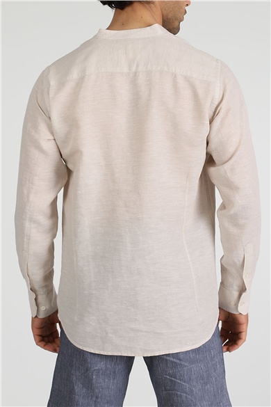 ADAM BOXES Slim Fit Gömlek Neo-Tranquil - Bej