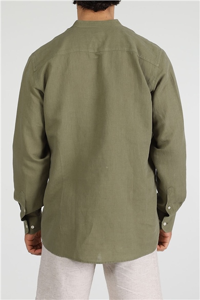 ADAM BOXES Slim Fit Gömlek Neo-Tranquil - Haki